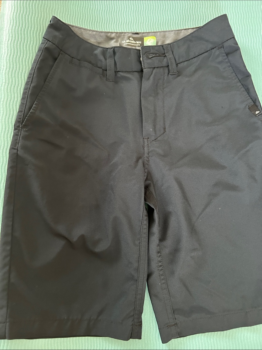 Quiksilver Black Boy’s Chino-Style Shorts